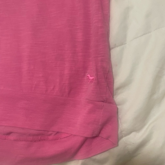 EUC Victoria’s Secret PINK! Neon pink long sleeve tee in S - Picture 7 of 16